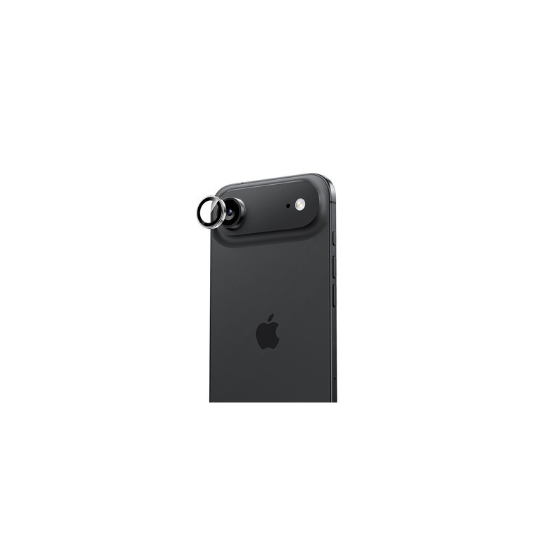 Benks Tempered glass Glass Warrior Metal Lens Protector on camera for Iphone 17 Air (lens 1 piece) black