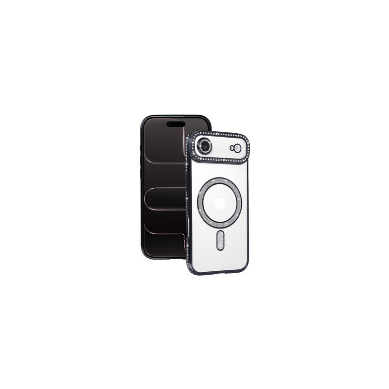 Bling Magsafe Case for Iphone 17 Air black