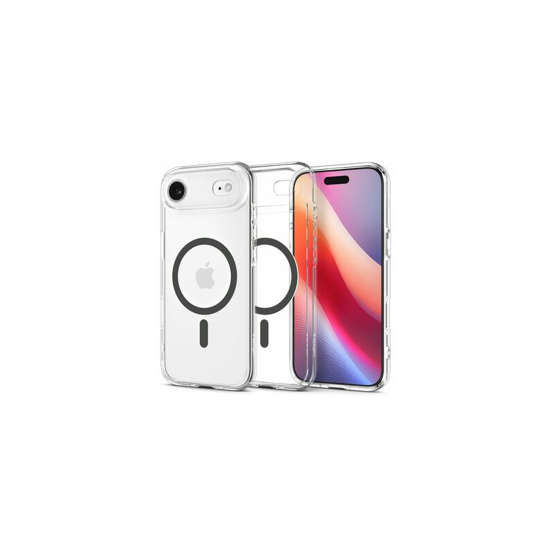 Case SPIGEN Ultra Hybrid Mag Magsafe ACS10314 for Iphone 17 Air - Clear/Graphite
