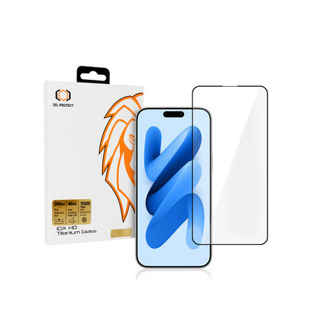 Tempered glass Tel Protect 10X HD Titanium for Iphone 17 Air