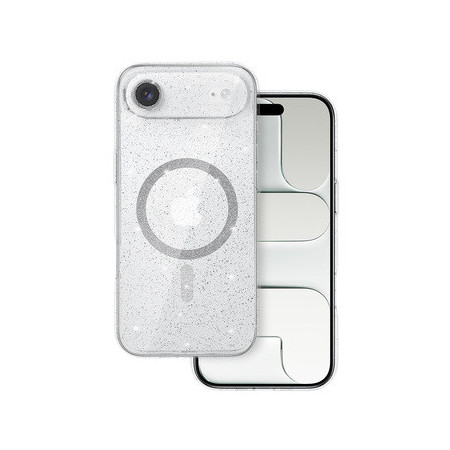 Glitter Magsafe Case for Iphone 17 Air transparent