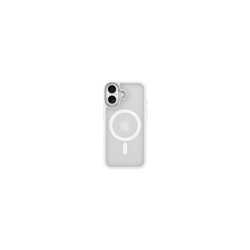 Benks Magnetic Mist Case Metal Frame (0067) for Iphone 17 white (Camera Control Button)