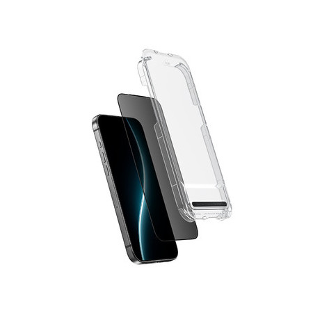 Benks Tempered glass Glass Warrior Privacy for Iphone 17/16 Pro black