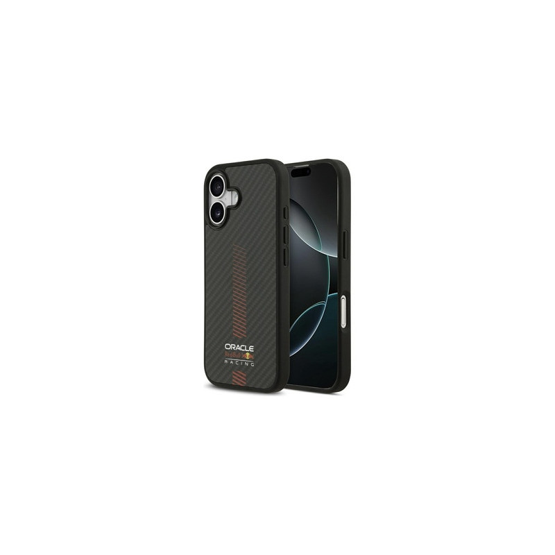 Original Case RED BULL Kevlar Powerbar MagSafe for Iphone 17 black