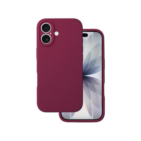Silicone Lite Case for Iphone 17 burgundy