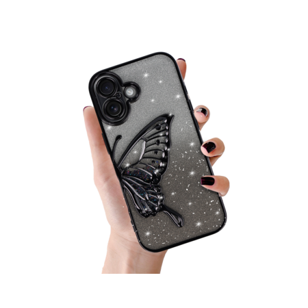 Tel Protect Butterfly Water Case for Iphone 17 black