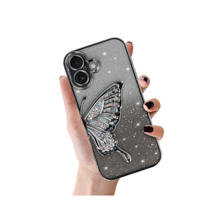 Tel Protect Butterfly Water Case for Iphone 17 silver