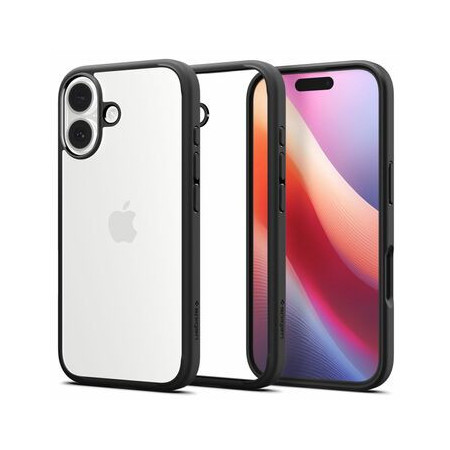 Case SPIGEN Ultra Hybrid  ACS10377 for Iphone 17 - Matte Black