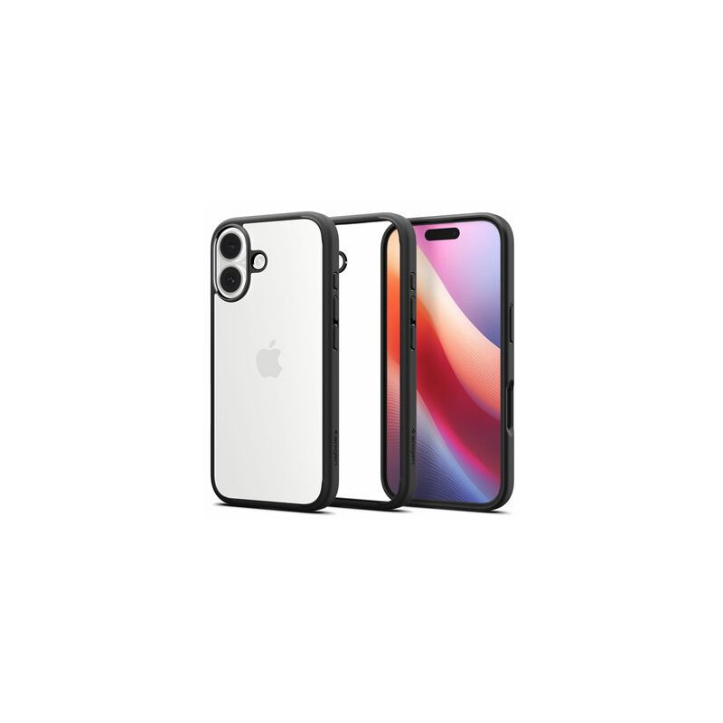 Case SPIGEN Ultra Hybrid  ACS10377 for Iphone 17 - Matte Black