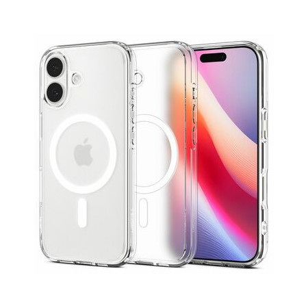 Case SPIGEN Ultra Hybrid Mag Magsafe ACS10384 for Iphone 17 - Frost White