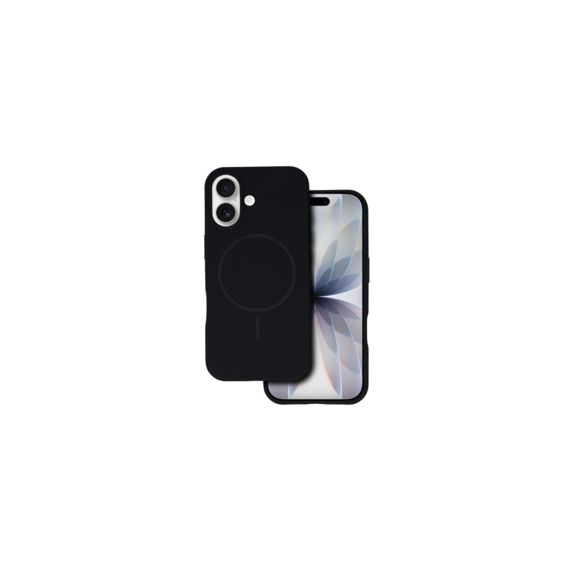 Magsafe Slim Silicone for Iphone 17 black