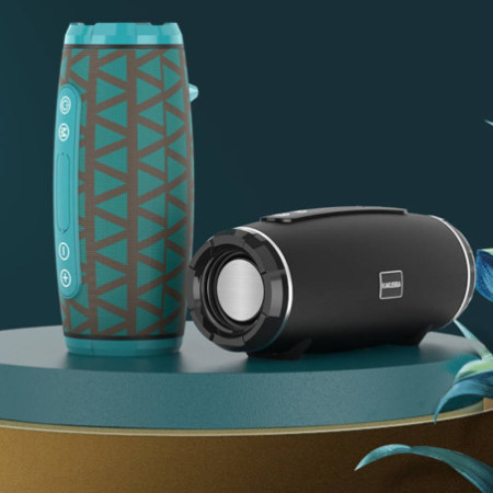 Bluetooth reproduktor 5.0 KAKU Sports Bluetooth Speaker (KSC-600) tyrkysovo zelená