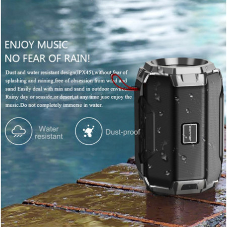 Jellico D3 Bluetooth hudobný bezdrôtový basový reproduktor