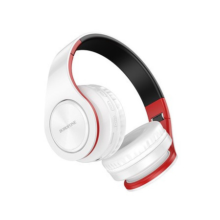 BOROFONE bluetooth slúchadlá BO13 JOYNESS Biele