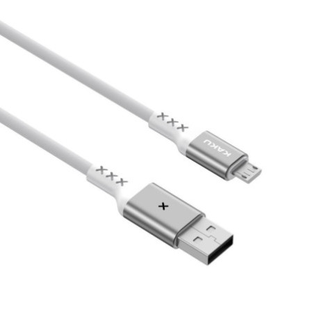 KAKU micro usb svetielkujúci kábel ovládaný zvukom 3,1A 1m, ksc 114