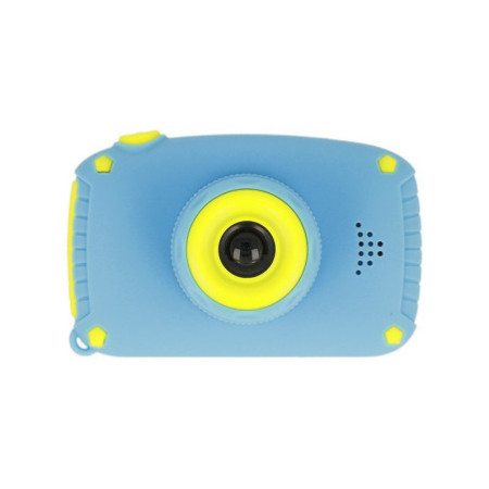 detský digitálny fotoaparát s kamerou 1080p modrý