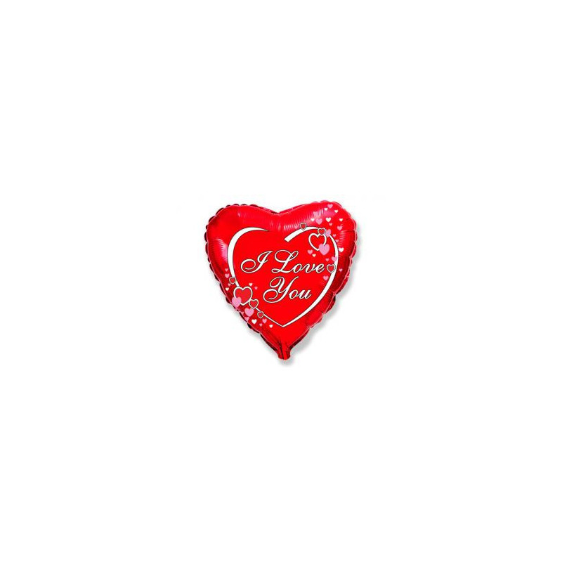 FÓLIOVÝ BALÓN S NÁPISOM "I LOVE YOU" ❤️