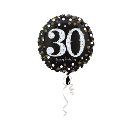 FÓLIOVÝ BALÓN S ČÍSLOM 30