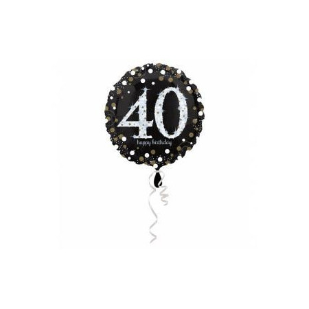 FÓLIOVÝ BALÓN S ČÍSLOM 40