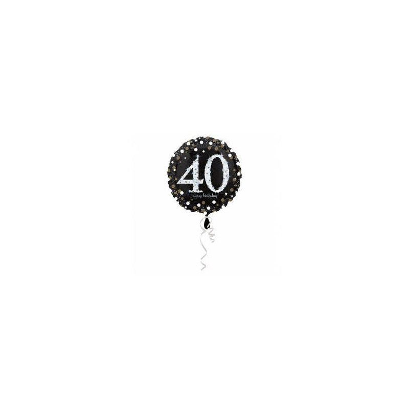 FÓLIOVÝ BALÓN S ČÍSLOM 40