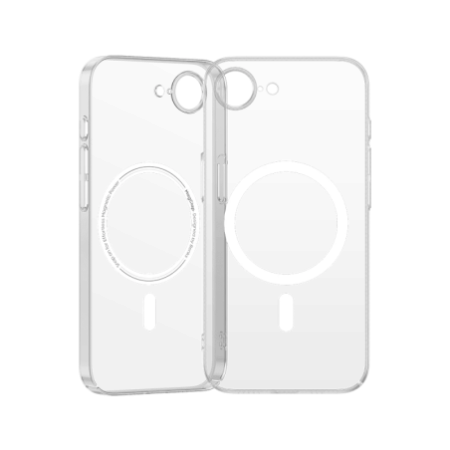 Benks Magnetic Crystal Case for iPhone 16e transparent
