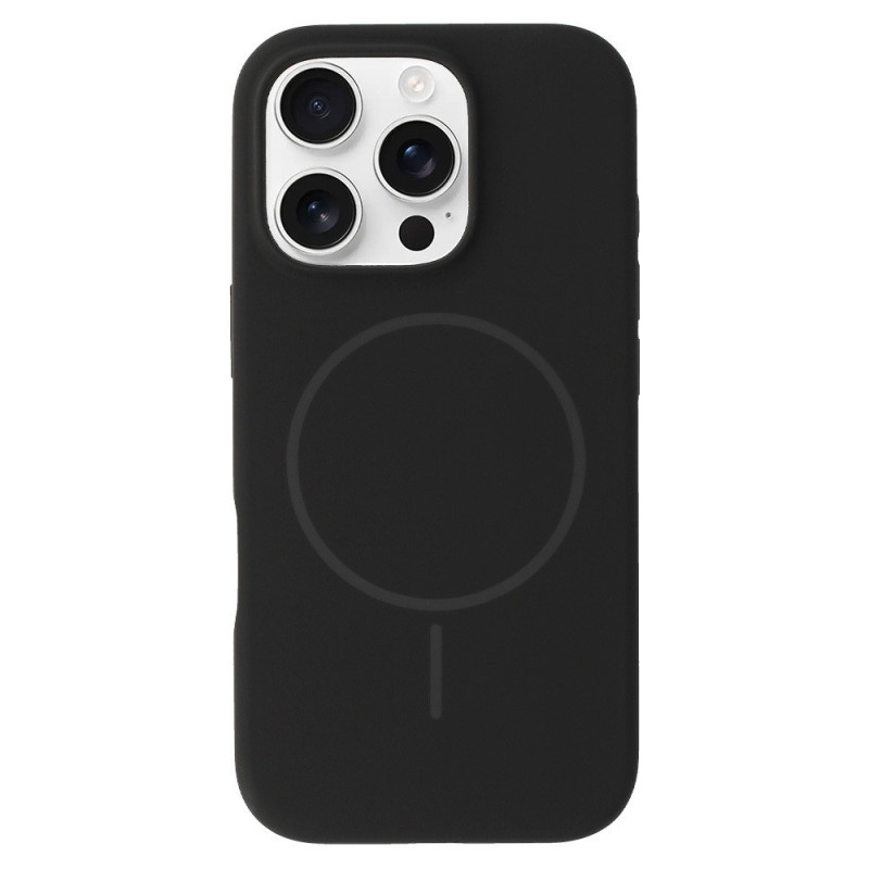 Magsafe Slim Silicone for Iphone 15 Pro Max - black
