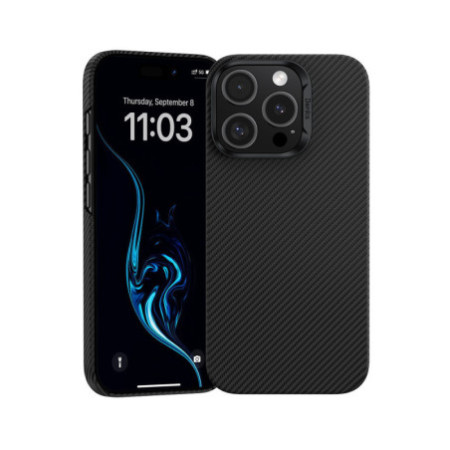 Benks Etui Magnetic Armor Air Kevlar PC Frame for iPhone 16 Pro - black
