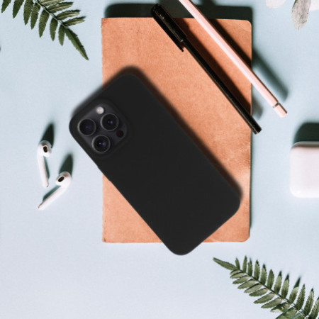 Silicone Lite Case for Xiaomi Redmi Note 14 5G black