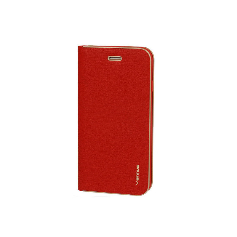 Vennus Book Case with frame for Samsung Galaxy S24 red