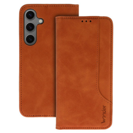 Wonder Prime Case for Samsung Galaxy S25 Ultra brown