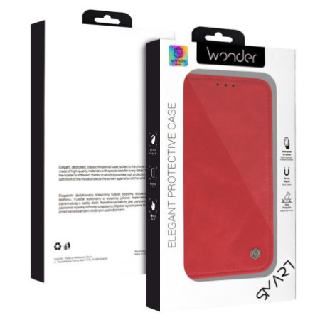 Wonder Smart Case for Samsung Galaxy A16 4G/5G red