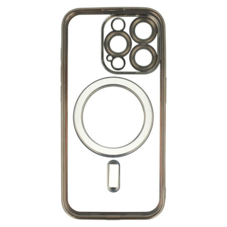 Metallic Magsafe Case for Iphone 16 Pro Max Titanium