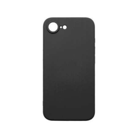 Silikónové puzdro pre iPhone 16e - čierne (Fiber)