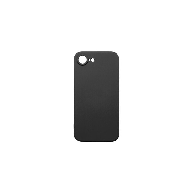 Silikónové puzdro pre iPhone 16e - čierne (Fiber)