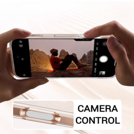 Magsafe Clear Camera Control for Iphone 16 Pro transparent