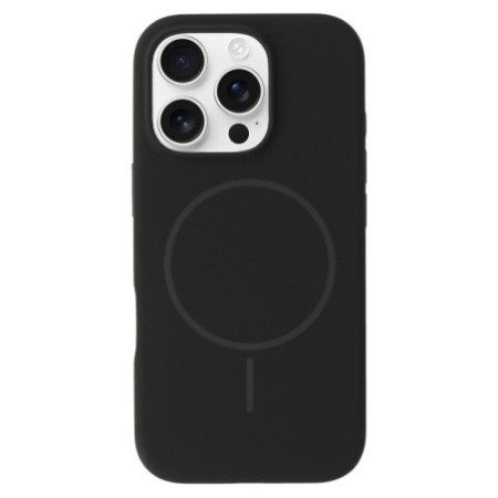 Magsafe Slim Silicone for Iphone 16 Pro Max black