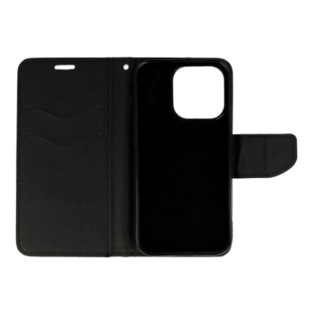 Knižkové puzdro Fancy pre Xiaomi 15 5G - čierne