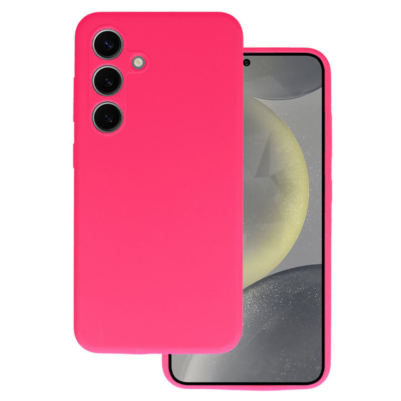 Silikónové puzdro Lite pre Xiaomi 15 5G - fuchsia
