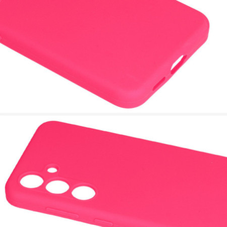 Silikónové puzdro Lite pre Xiaomi 15 5G - fuchsia