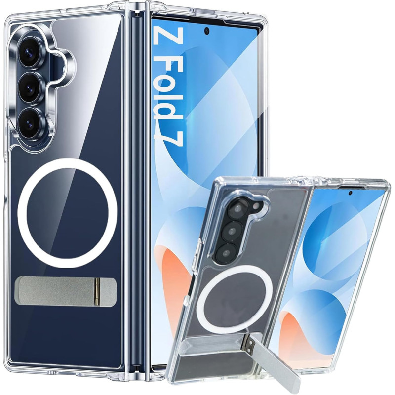 Puzdro na mobil Samsung Galaxy Z Fold7 Magsafe - priehľadný