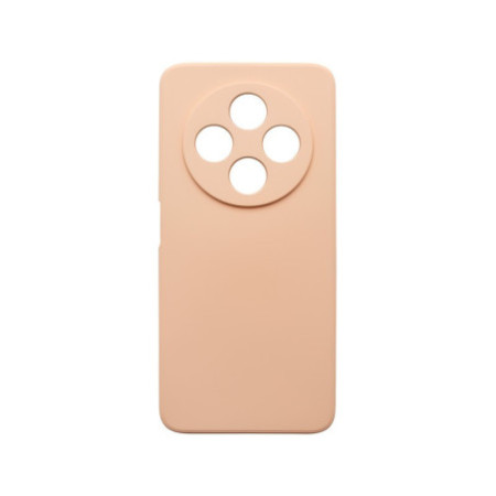 Silikónové puzdro pre Xiaomi Redmi 14C - broskyňové (Fiber)