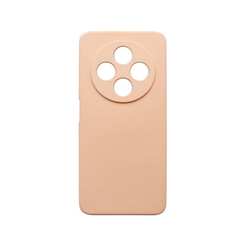 Silikónové puzdro pre Xiaomi Redmi 14C - broskyňové (Fiber)