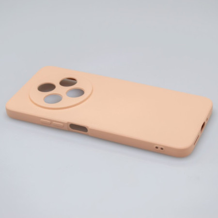 Silikónové puzdro pre Xiaomi Redmi 14C - broskyňové (Fiber)