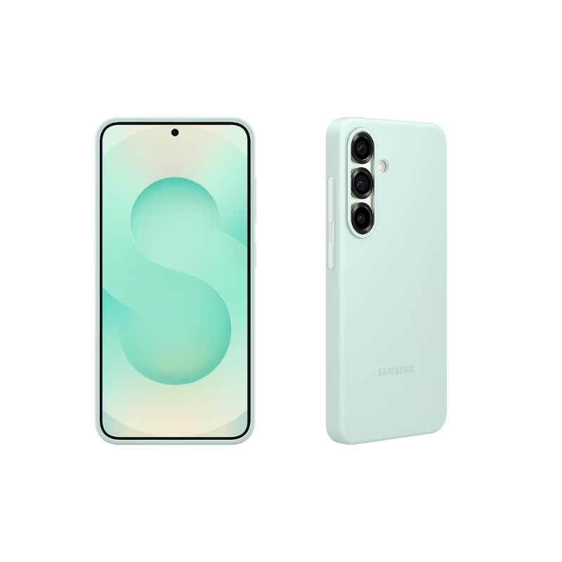 Silikónové puzdro pre Samsung Galaxy S25 – mätové