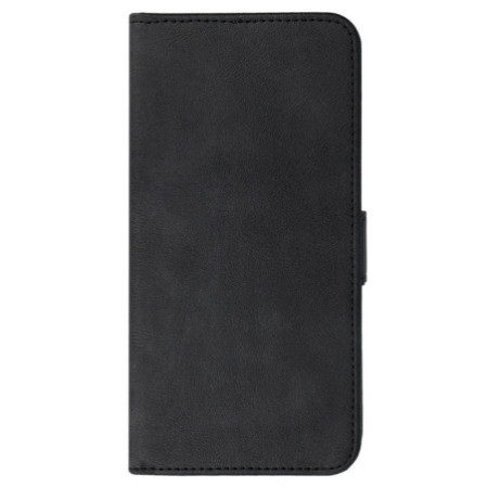 UNIVERZÁLNE knižkové puzdro pre iPhone 12/13/Samsung S6/A5 2016/Xcover 4/S22/Huawei P8 2017 - čierne, veľkosť S