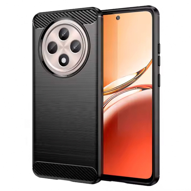 Puzdro Carbon pre Oppo Reno 12F 5G - čierne