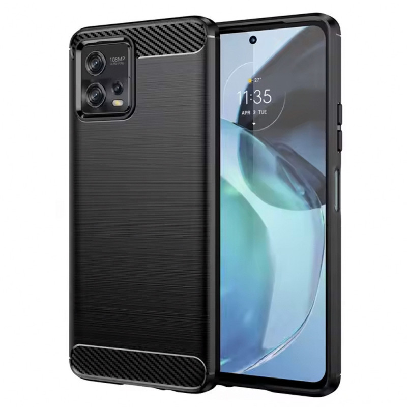 Puzdro Carbon Motorola Moto G24 - čierne