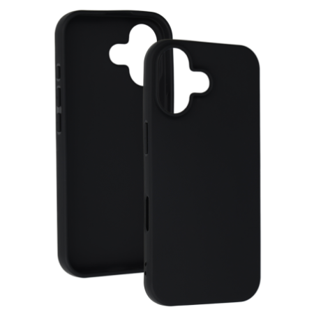 Silikónové puzdro pre IPHONE 17 - čierne
