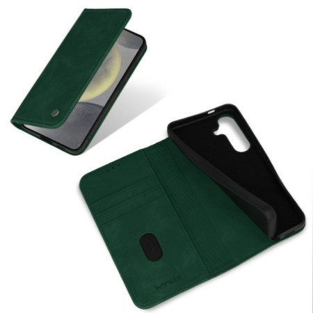 Knižkové puzdro Wonder pre Iphone 17 - zelené