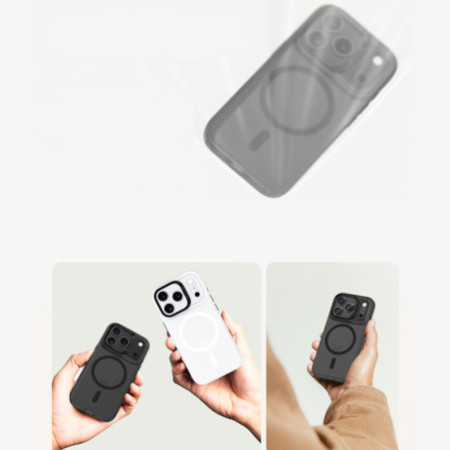 Magnetické puzdro Benks Lucid Armor pre iPhone 17 Pro Max - čierne